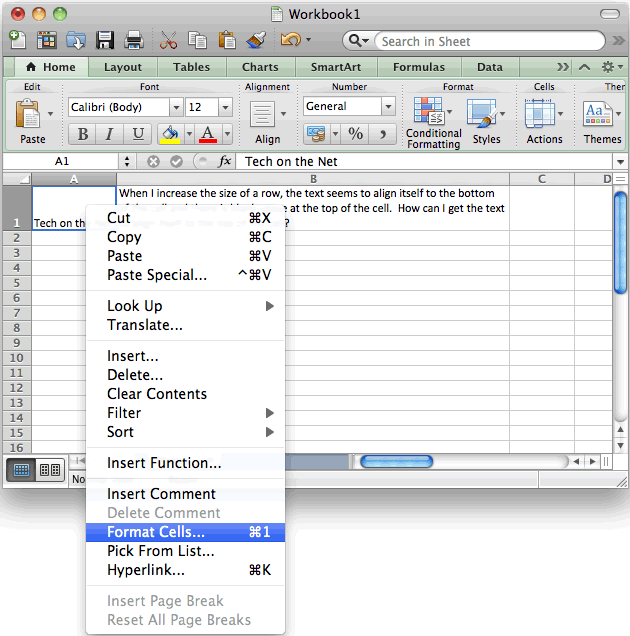 Excel for mac move to left and right now